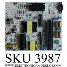 FUENTE DE PODER PARA TV HISENSE / NUMERO DE PARTE 337159 / RSAG7.820.12059/ROH / CQC13134095636 / 12059-C / PANEL HD700X1U91-L1\S0\GM\ROH / HD700X1U92-TAL1B2\S2\SM\MCKD3A\R / DISPLAY CV700U2-T01 REV:04 / MODELOS 70A6G / 70A65H / 70R6E3 / 70R6E4 / 70RGE4